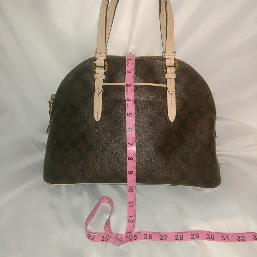 Coach Cora Domed Satchel - Picture 6 of 8